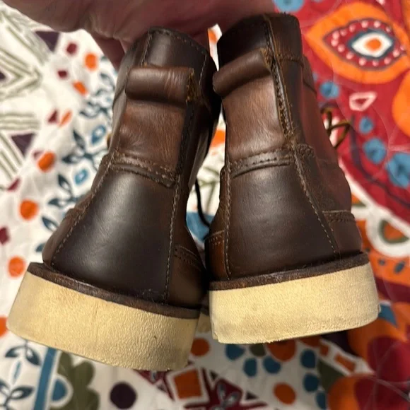 Men's 11.5 Sperry “Made in Maine” Horween leather topsider chukka boots - Picture 5 of 8